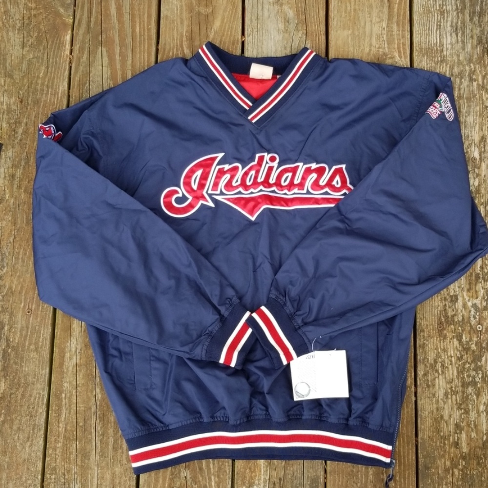 Mens vintage Cleveland Indians windbreaker